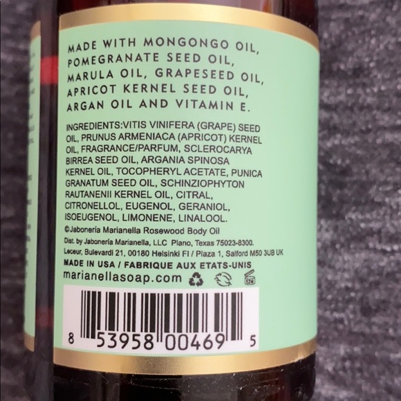 JABONERIA MARIANELLA ROSEWOOD AND LITSEA BODY OIL - Picture 4 of 6